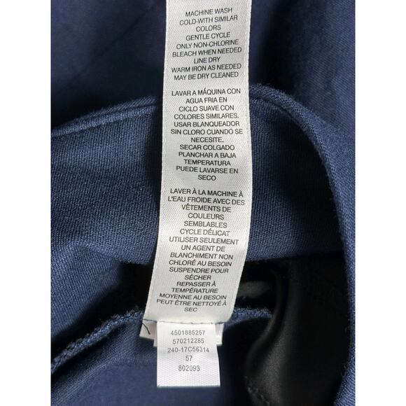 Chico's Fabulously Slimming 4 Way Pull On Pants Womens Size 2.5 Short US 14 Blue - Picture 5 of 8